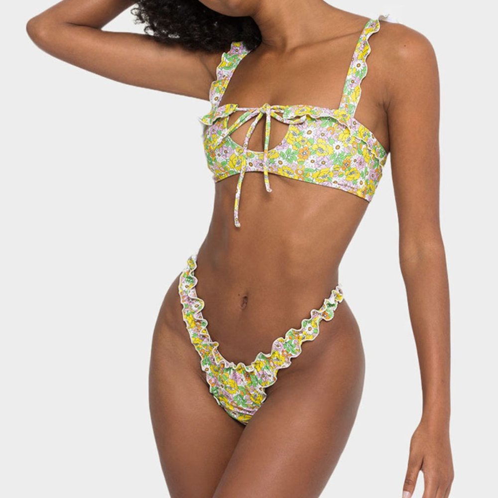 Khassani Mini Flowers ALMA Bikini Set - Picture 2 of 7